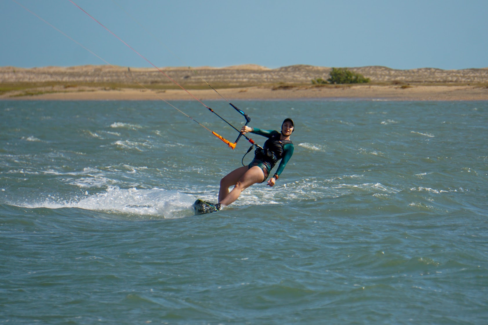 Kitesurfing