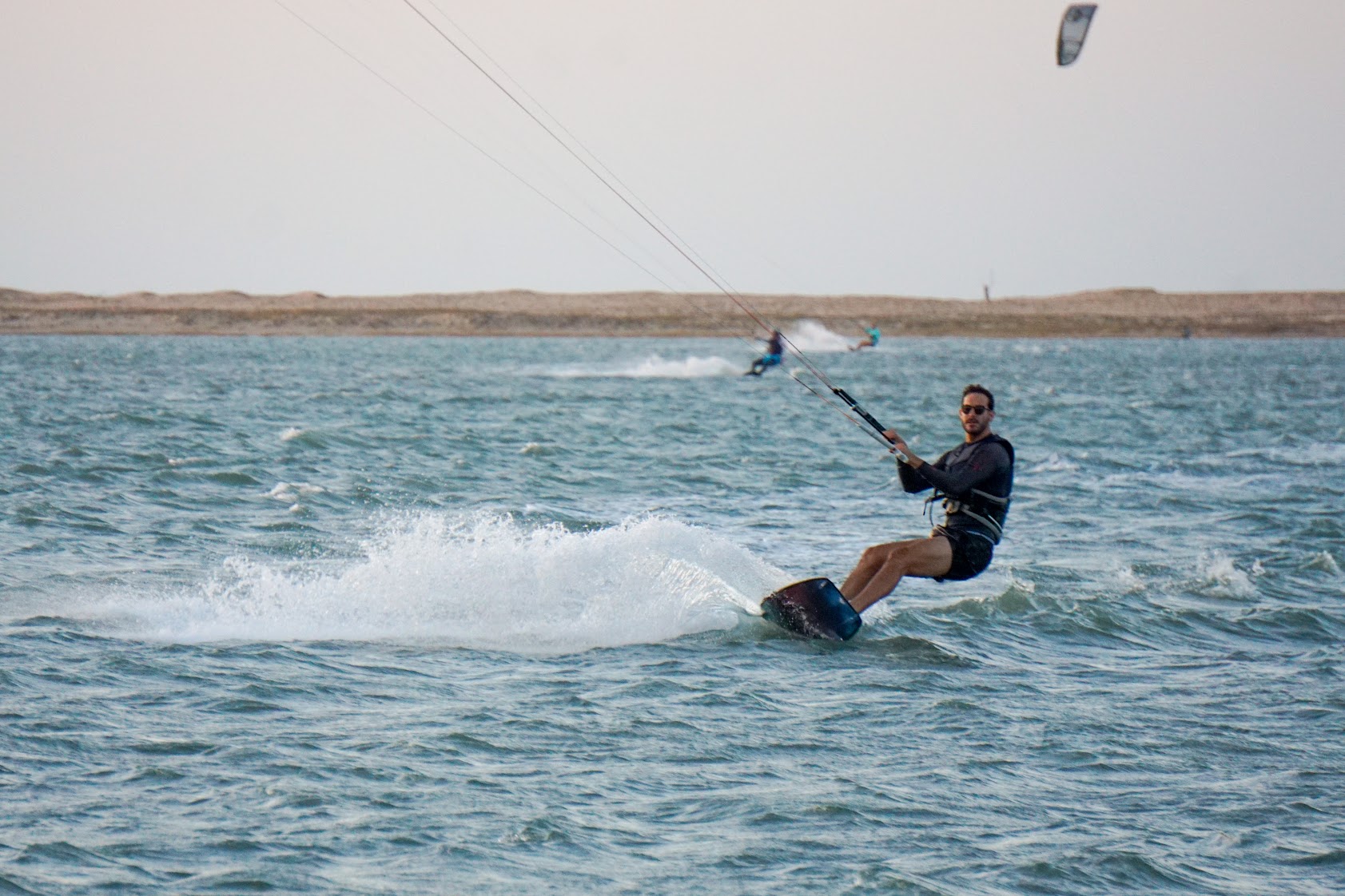 Kitesurfing